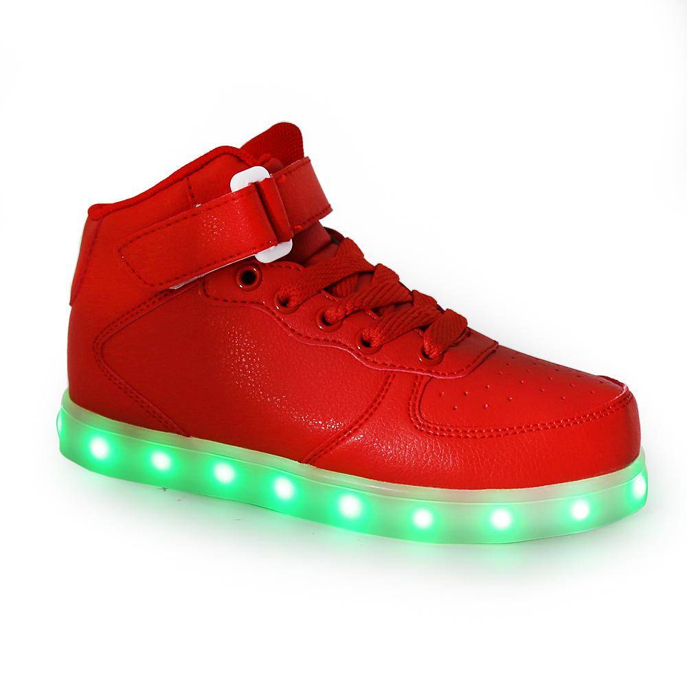 TENIS LED GATI TX1-31 VERMELHO (N.26)