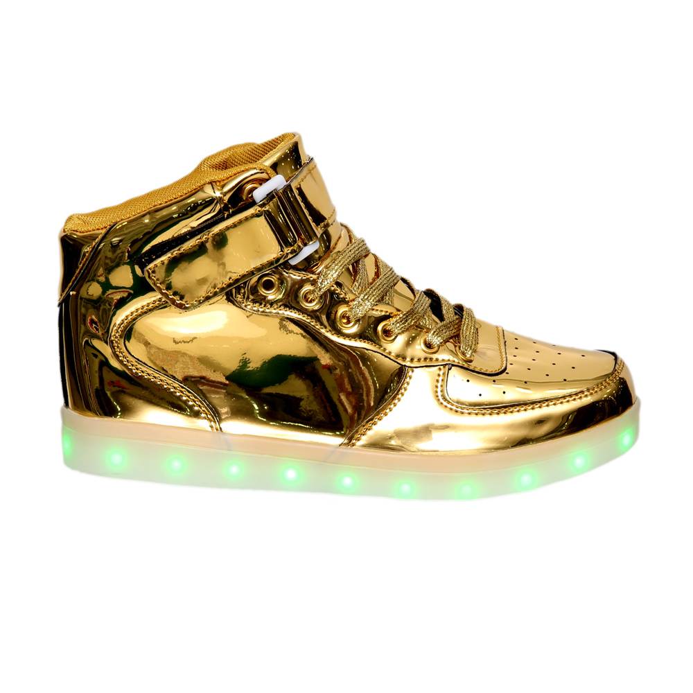 TENIS LED 702 GOLD (N.39)