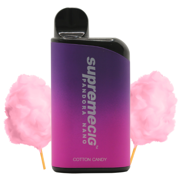 VAPER SUPREME PANDORA NANO 1500 PUFF COTTON CANDY