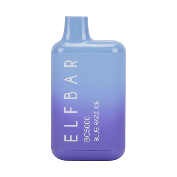 VAPER ELFBAR 5000 PUFF BLUE RAZZ ICE