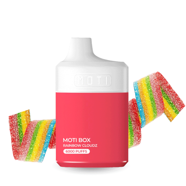 VAPER MOTI MBOX 6000 PUFF RAINBOW CLOUDZ