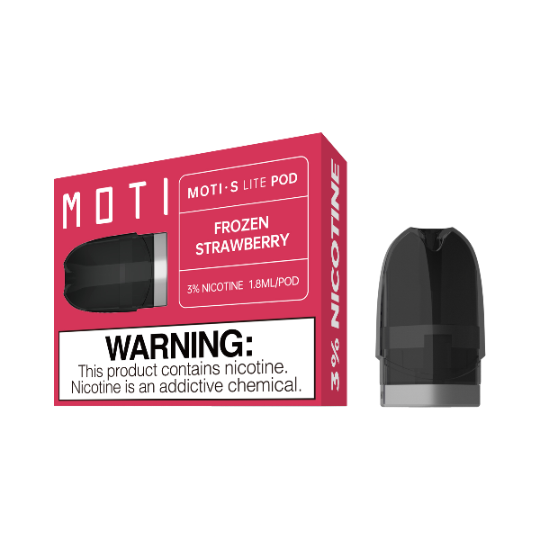 VAPER MOTI S LITE FEELM POD FROZEN STRAWBERY 3%(2X)