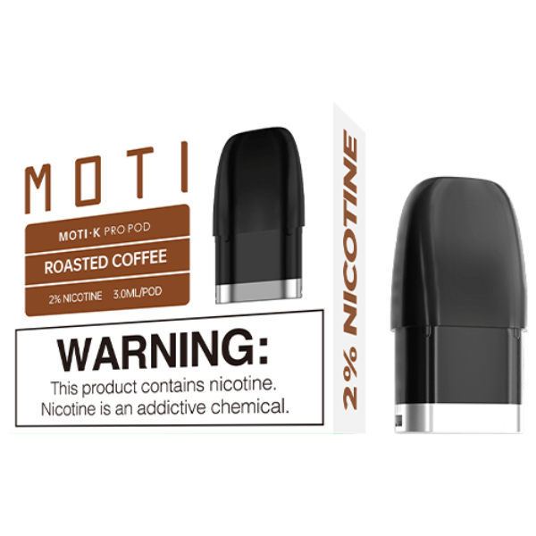 VAPER MOTI K PRO POD 2UN ROASTED COFFEE 3%