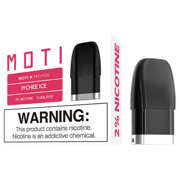 VAPER MOTI K PRO POD 2UN LYCHEE ICE 3%