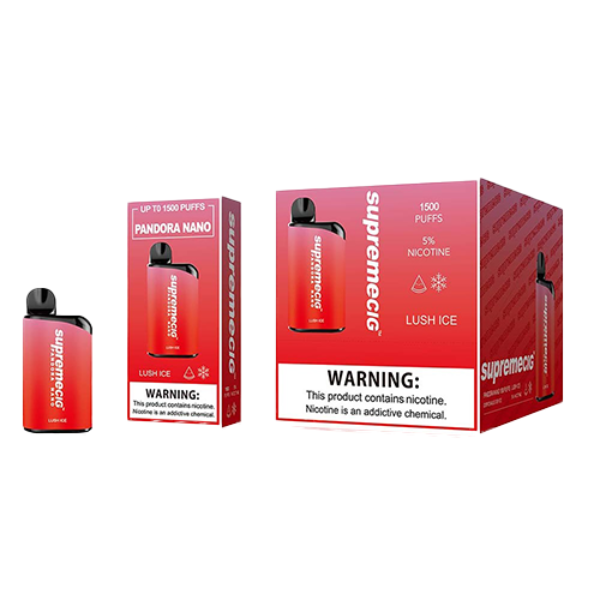 VAPER SUPREME PANDORA NANO 1500 PUFF LUSH ICE