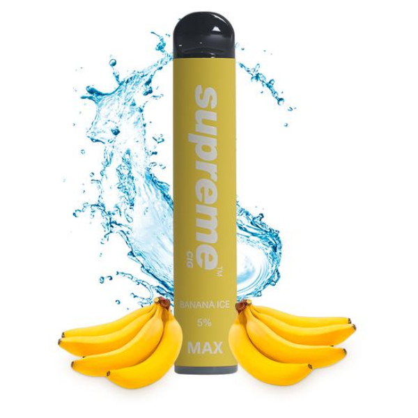 VAPER SUPREME MAX 2000 PUFF BANANA ICE