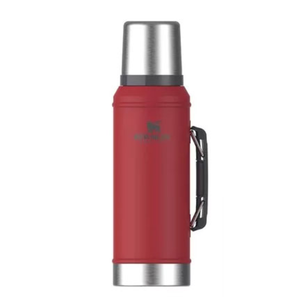 GARRAFA TERMICA STANLEY CLASSIC BOTTLE VERMELHO 940ML