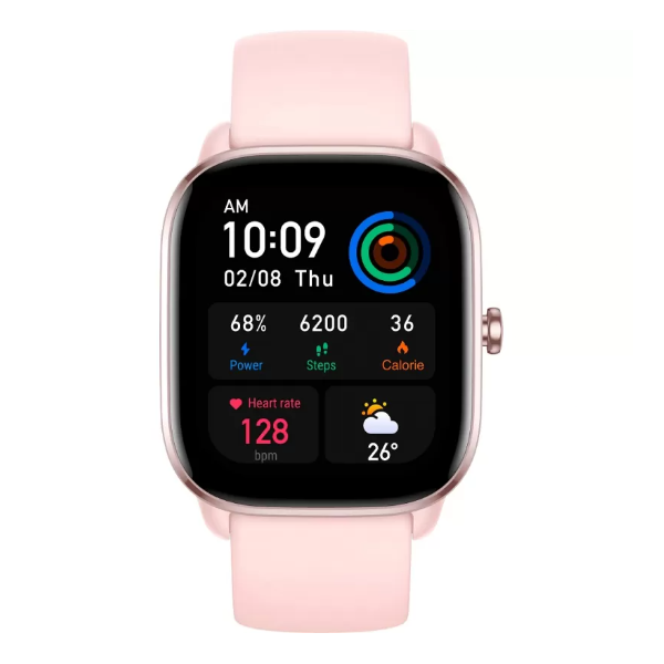 RELOGIO SMARTWATCH XIAOMI AMAZFIT GTS 4 MINI A2176 ROSA