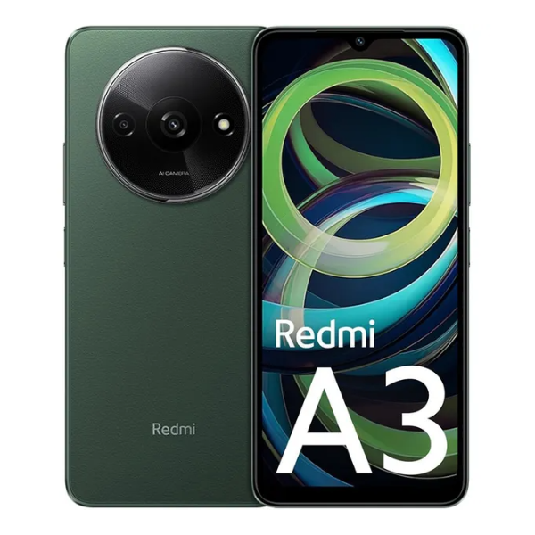 CELULAR XIAOMI REDMI A3 4/128GB 6.57" GREEN