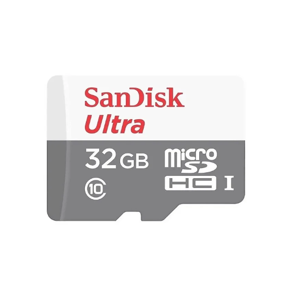 MEMÓRIA SANDISK MICRO SD 2X1 32GB ULTRA 100MB/S CL10