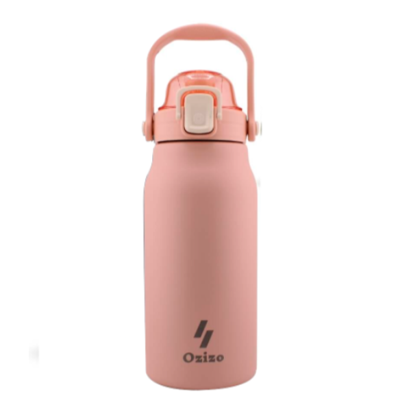 GARRAFA TÉRMICA OZIZO M22 ROSA 1300ML 7022