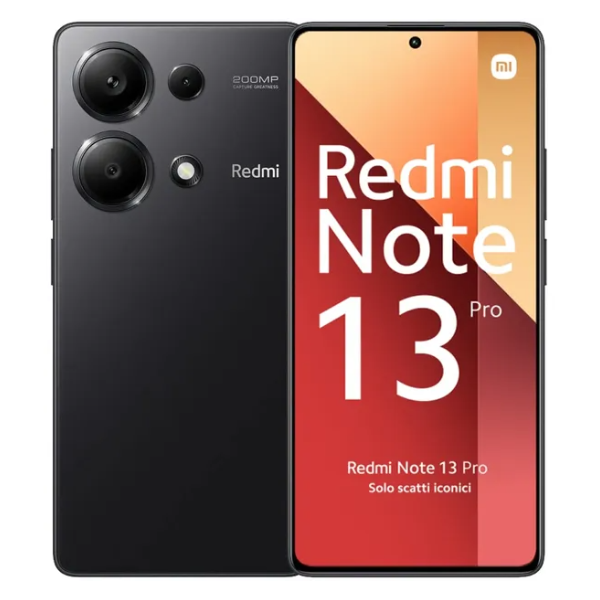 CELULAR XIAOMI REDMI NOTE 13 PRO 12/256GB 6.67" BLACK