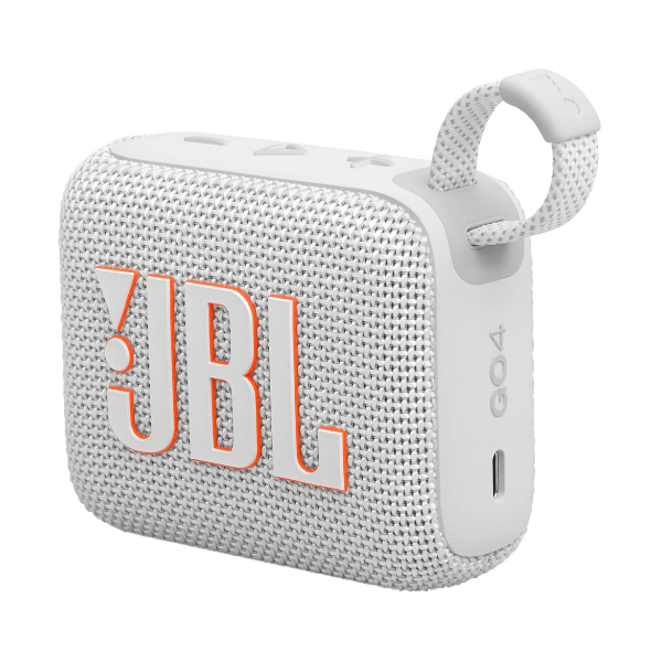 CAIXA DE SOM JBL PORTATIL GO4 BRANCA BT