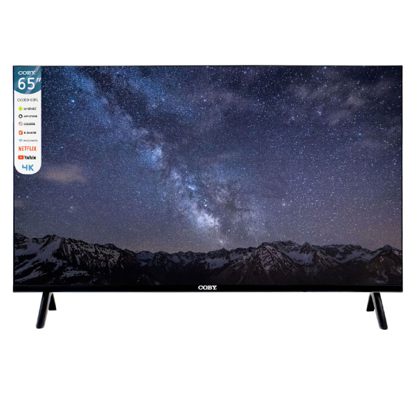 SMART TV COBY 65" LED SMART CY3359-65FL 4H/UHD/BIVOLT