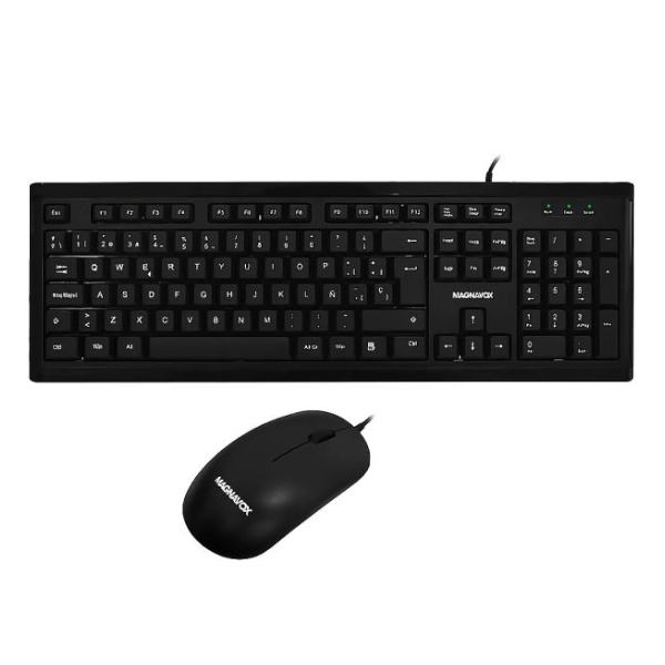 MAGNAVOX TECLADO+MOUSE MCA3319-MO ESP PRETO