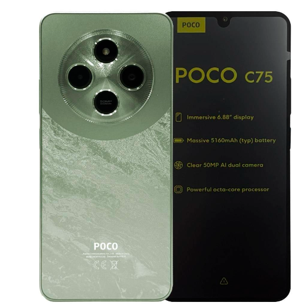 CELULAR XIAOMI POCO C75 8/256GB 6.88" VERDE