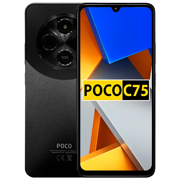 CELULAR XIAOMI POCO C75 6/128GB 6.88" BLACK